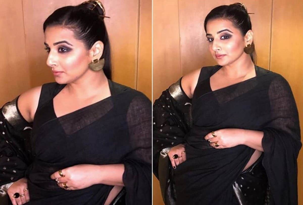 Lakme Fashion Week 2019 Vidya Balan showcases fashion designer Anavila Misra creation