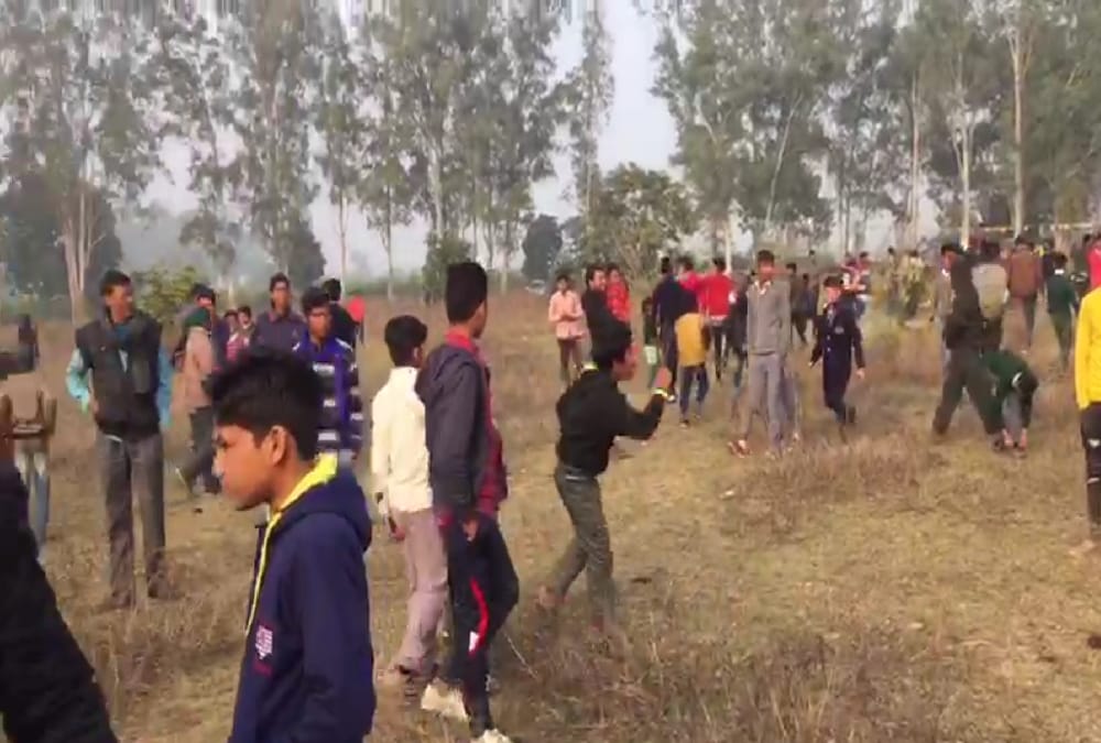 Snake Enter in pm narendra modi Model college foundation program in haridwar