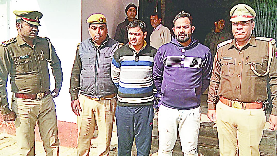 dulhan ka saman bramad, do ko jail bheja