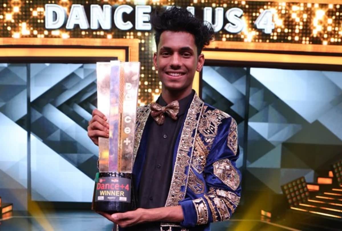 dance plus 4 winner chetan salunkhe won trophy