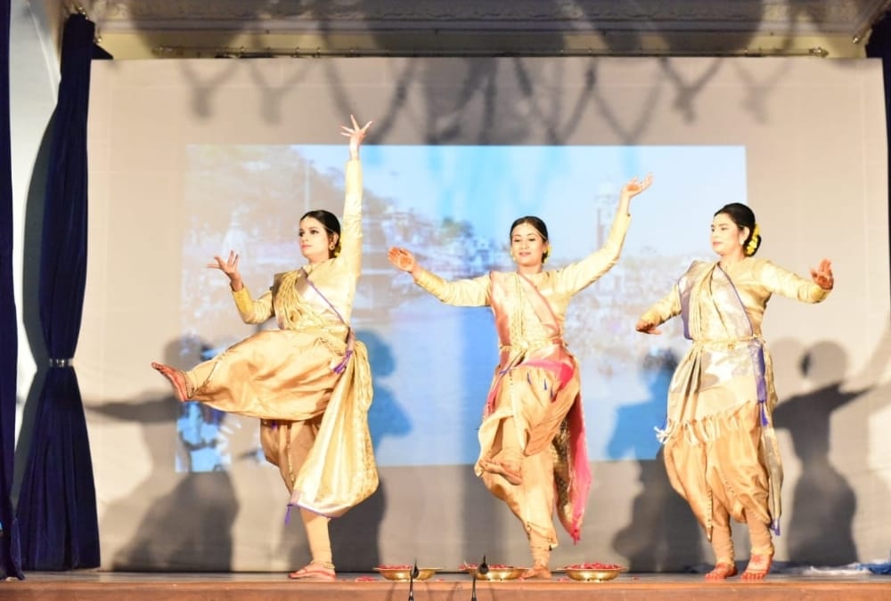 ias week cultural evening in rajbhawan.
