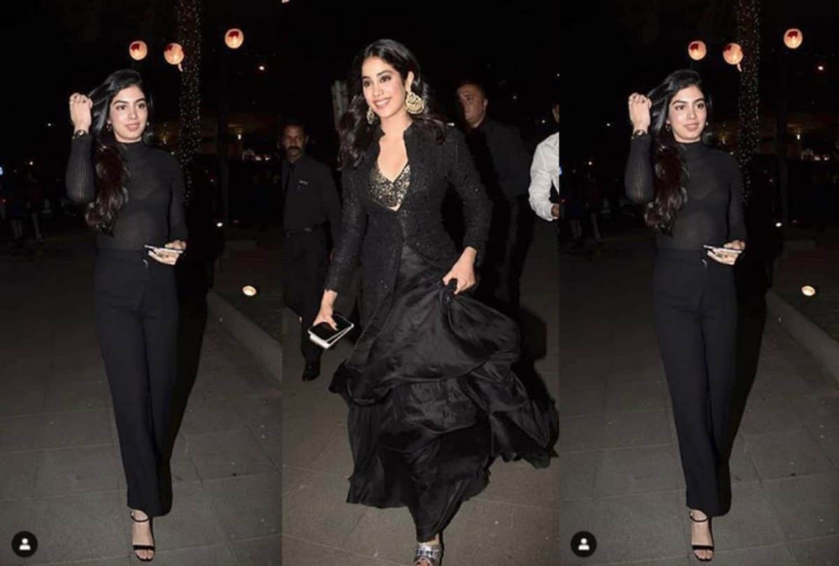 Lakme Fashion Week 2019 Khushi Kapoor look stunning in black outfit