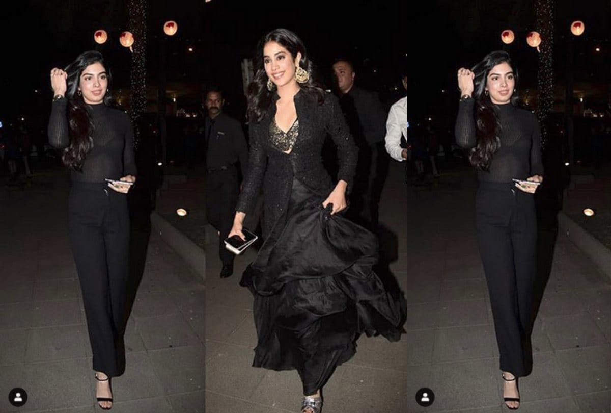 Lakme Fashion Week 2019 Khushi Kapoor look stunning in black outfit