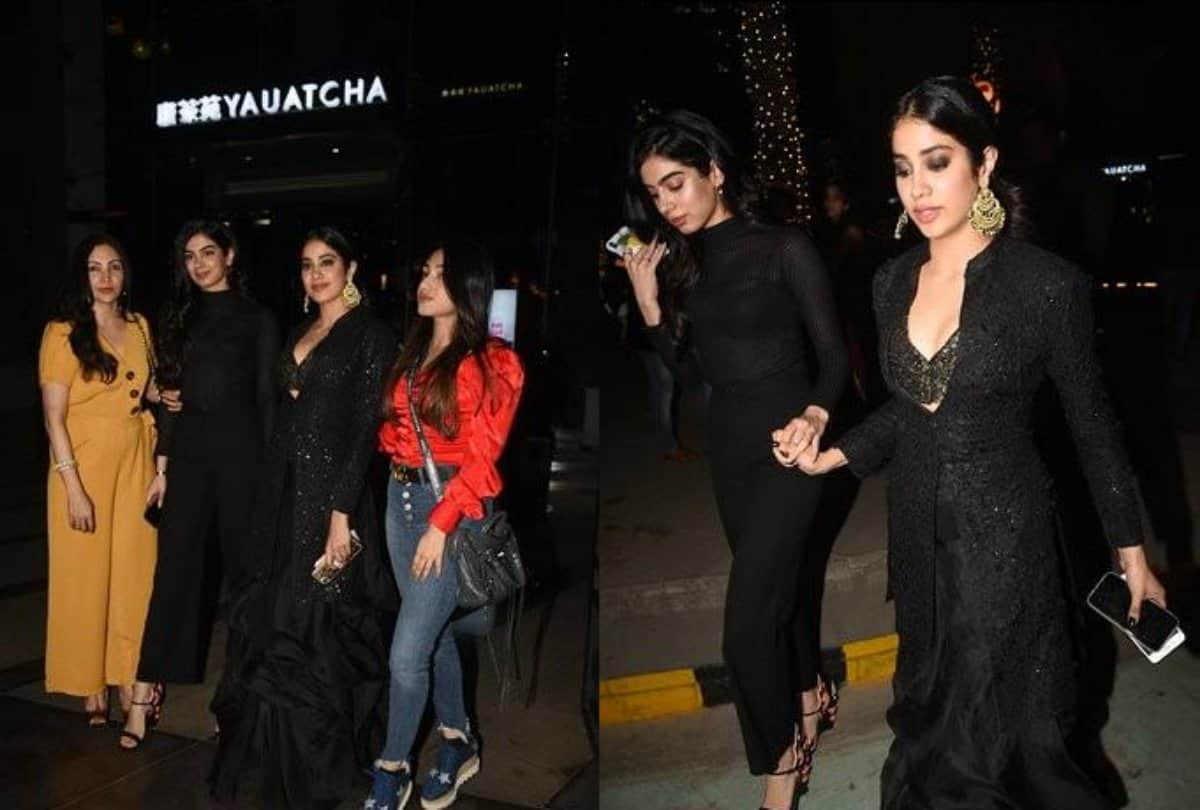 Lakme Fashion Week 2019 Khushi Kapoor look stunning in black outfit
