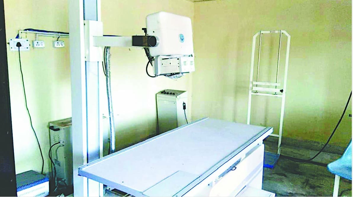 current landed in X-ray machine narrowly escaped X-ray technician in Deoria