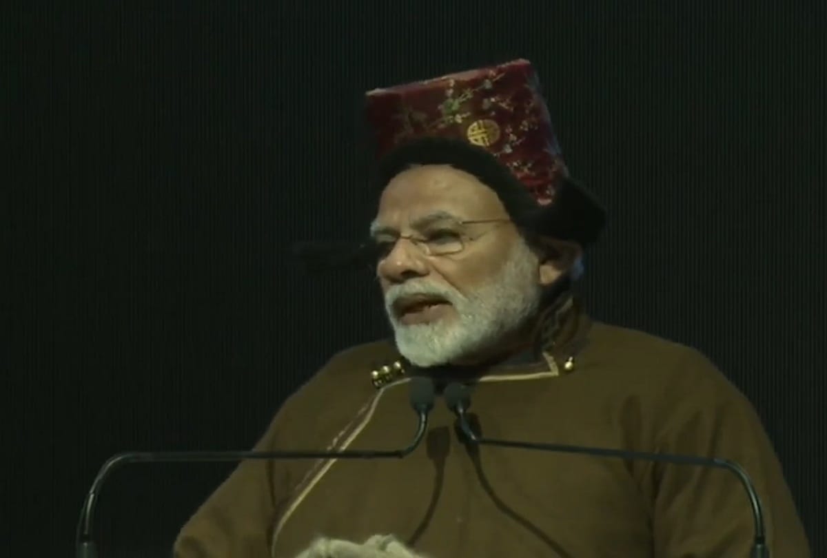 pm narendra modi gave three thousand crore rupees project to laddakh jammu kashmir