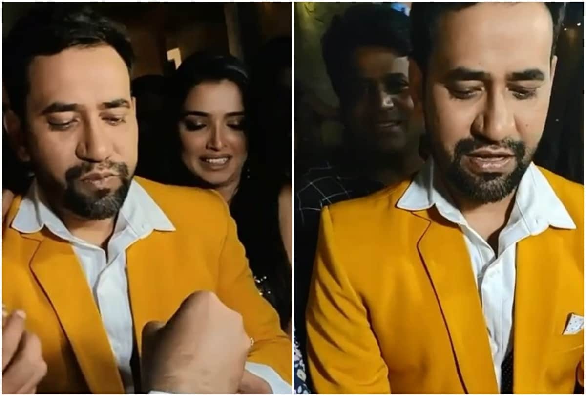 Amrapali Dubey Says I Love You To Nirahua Birthday Wishes Post