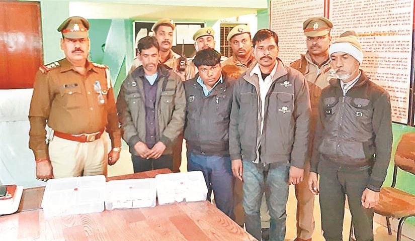Valmiki thirahh gang robbery gang raid, one absconding