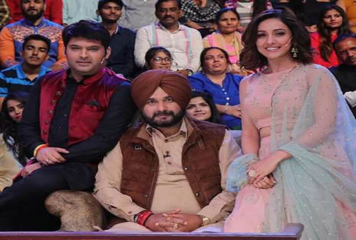 nihar pandya with girlfriend neeti mohan in kapil sharma show