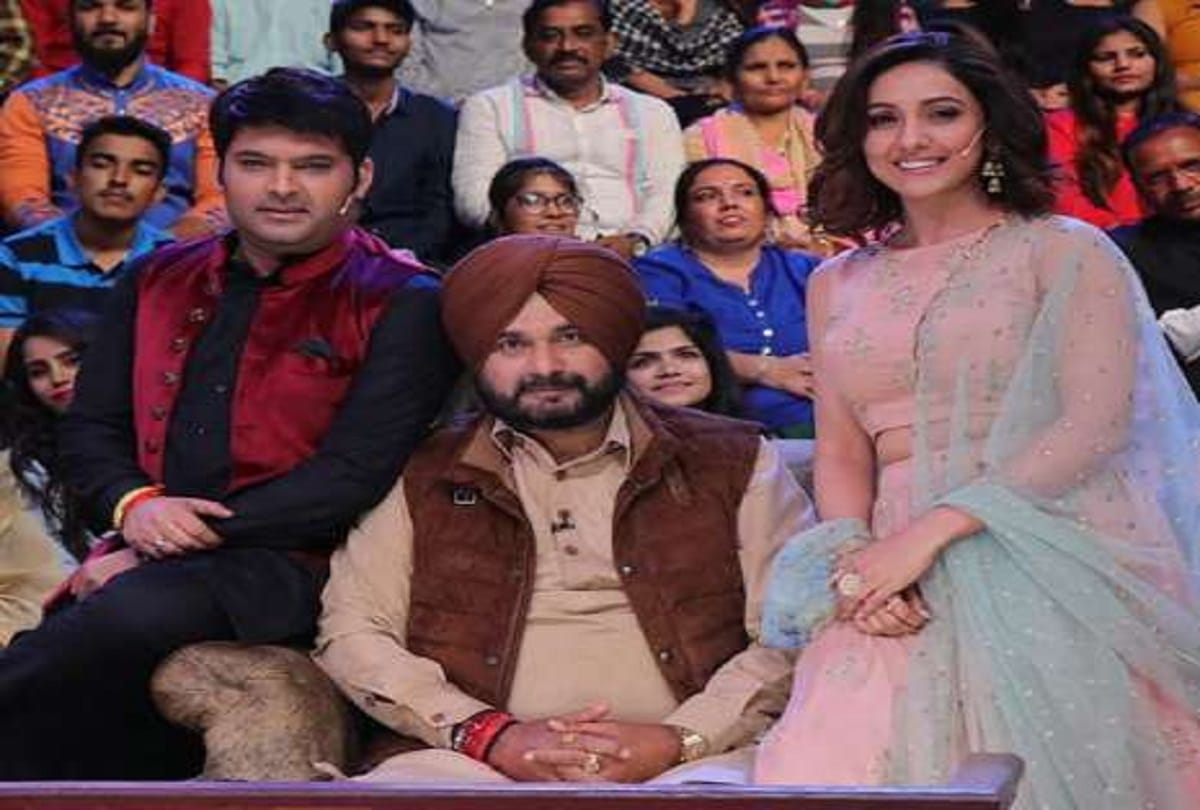 nihar pandya with girlfriend neeti mohan in kapil sharma show