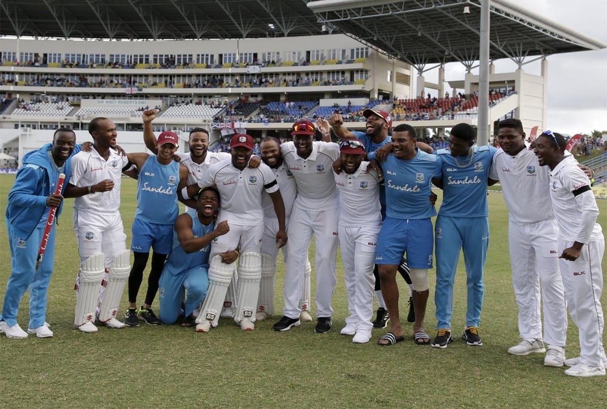 West Indies beat England in second test match at north sound