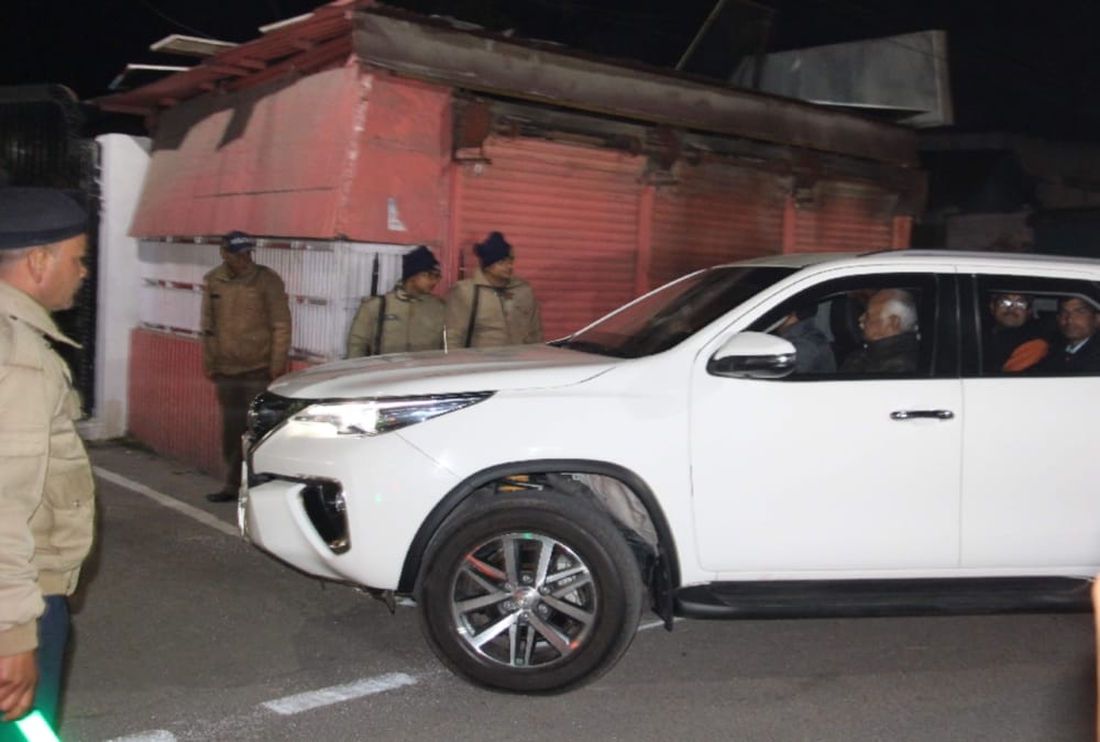 Rss chief Mohan bhagwat reached dehradun for lok sabha election 2019