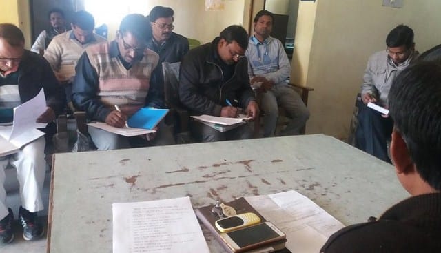 Action will not take place on the exam duty