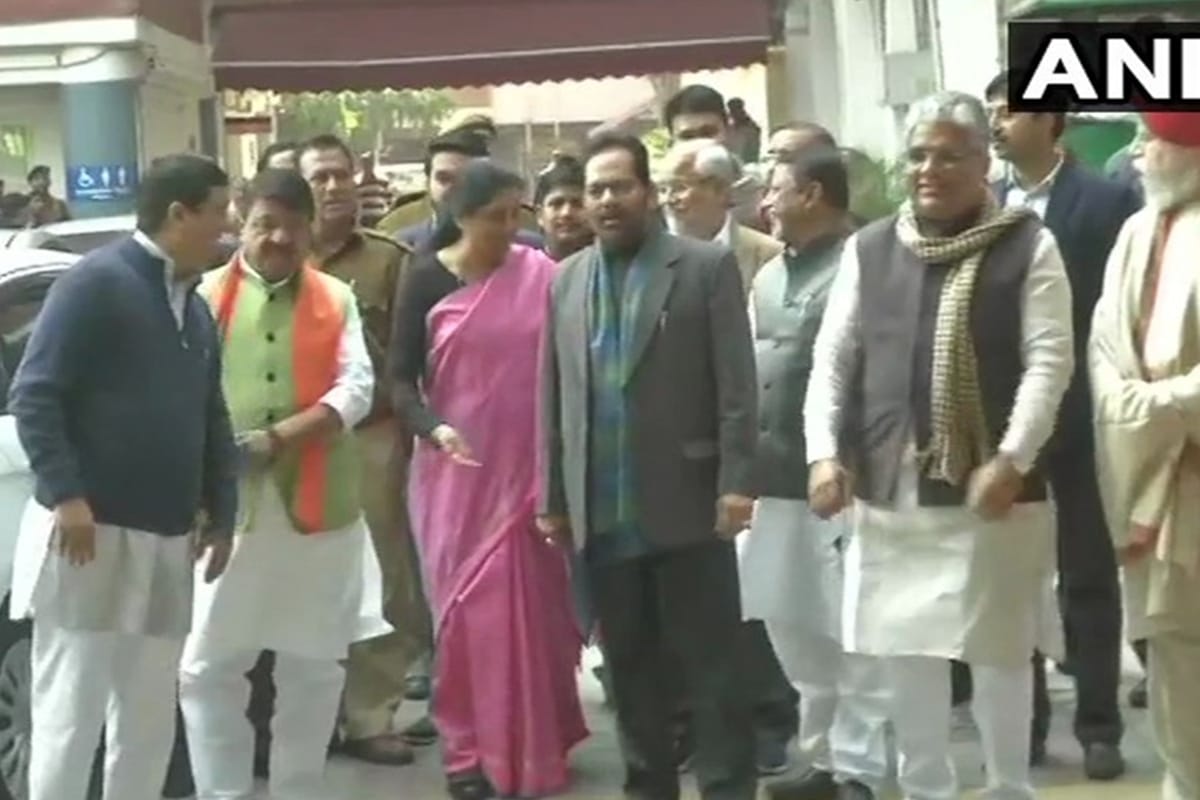BJP delegation met Election Commission on West Bengal issue