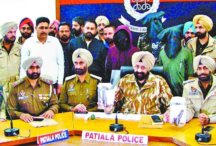 gangsters wanted in four states arrested in Patiala of Punjab