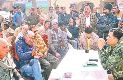 after the ruckus of the family, the report was filed against Inspector