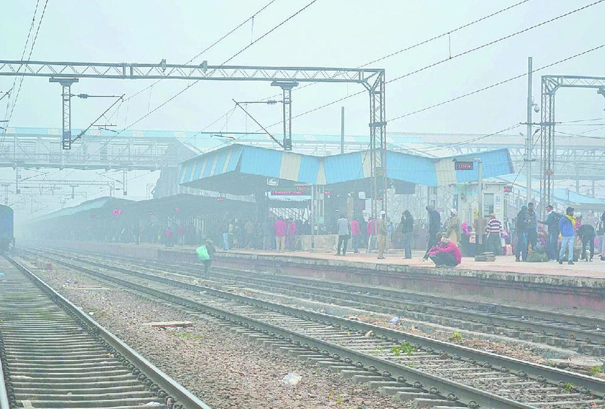 weather change due to heavy fog and cold wave in agra zone