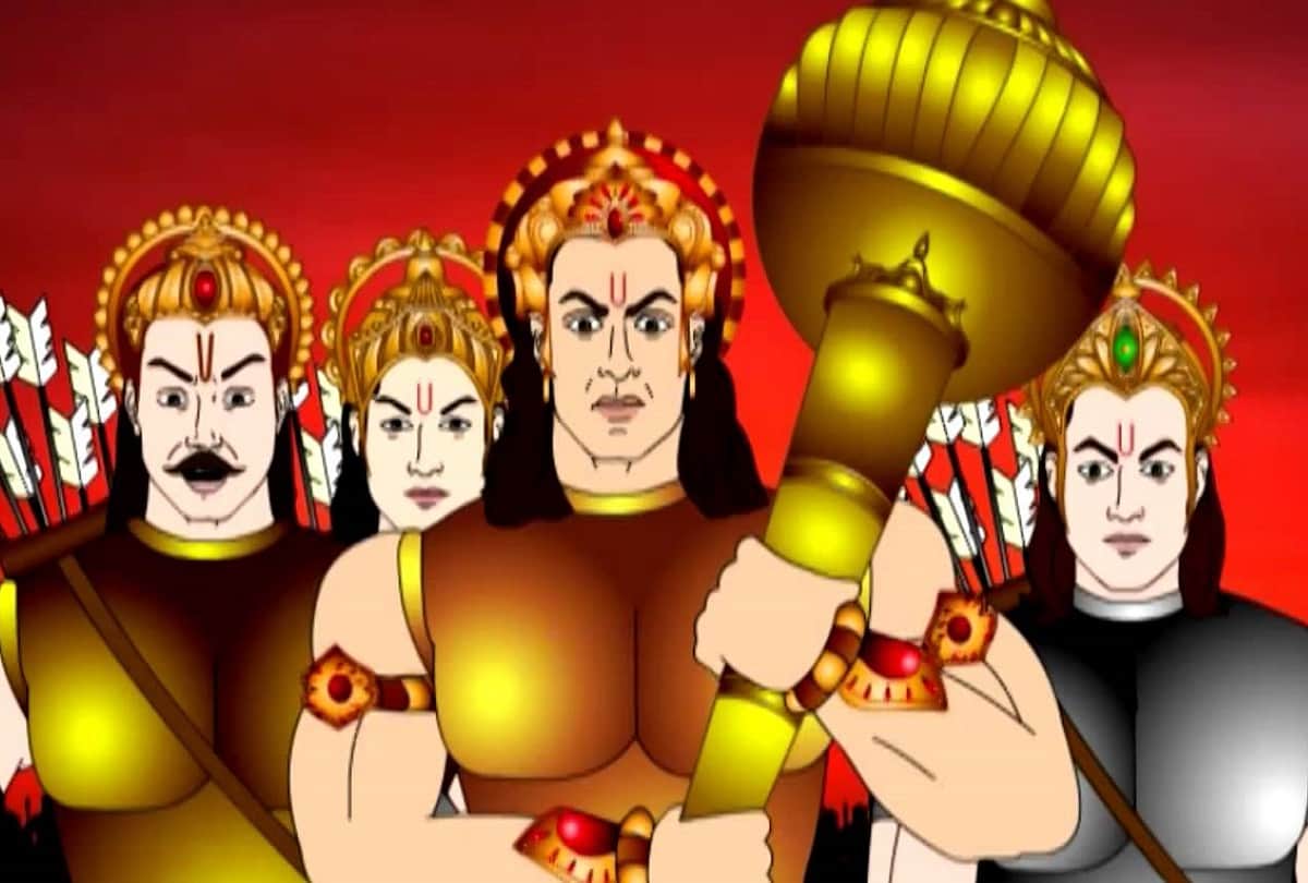 Bhima wanted to burn his elder brother Yudhishtira both hands
