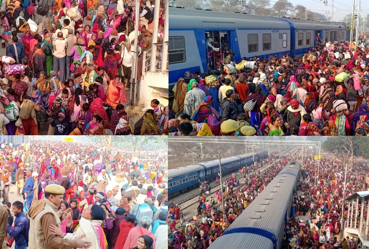 Mauni Amavasya kumbh mela 100 special trains and six thousands buses operates today for devotees