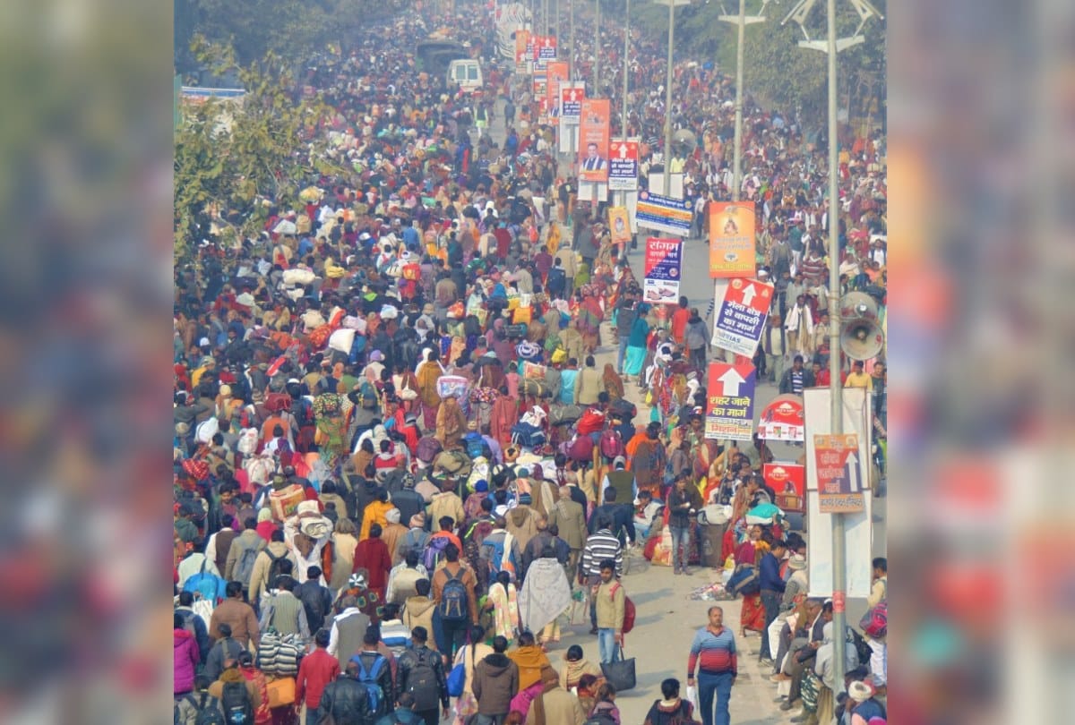 kumbh mela 2019 Devotees holy dip in mauni amavasya snan in sangam prayagraj