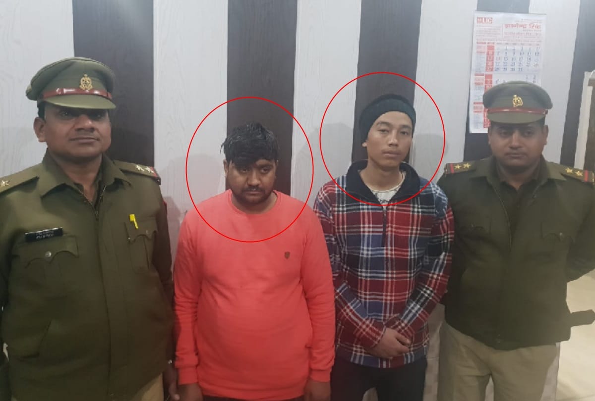 Two people  arrested after beating of a PAC cop in meerut