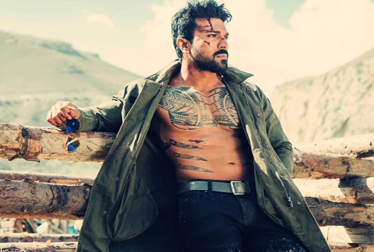 Ram Charan is seen sharing his excitement about debuting on Instagram