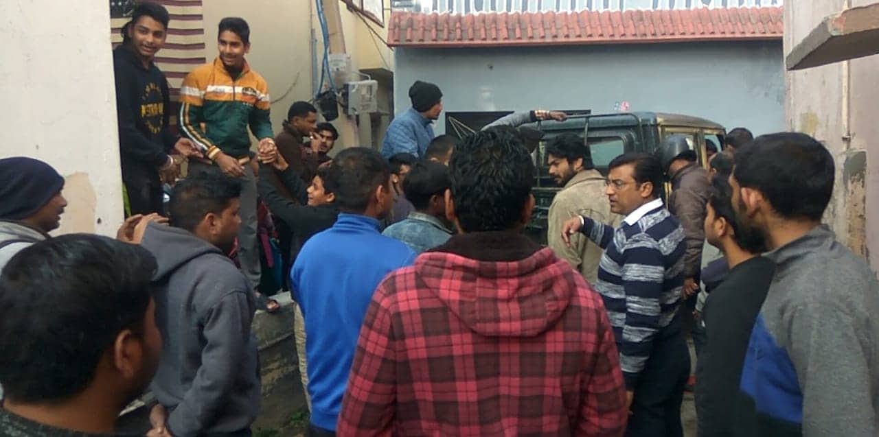 sambhar enter in house at haridwar