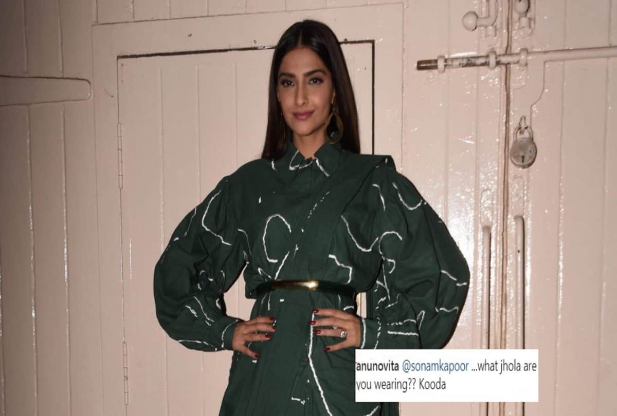 Sonam Kapoor troll for her latest experiment with saree