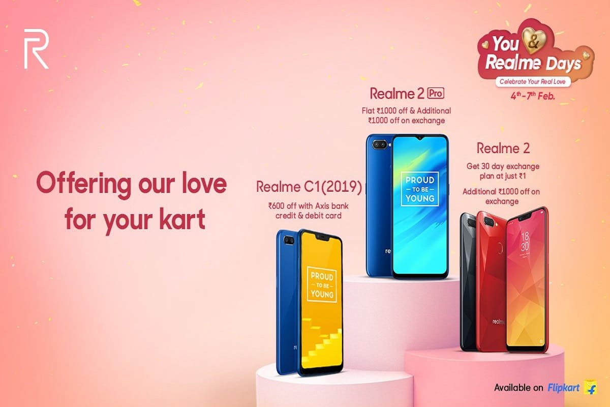 You and Realme Days, Know all offers on Realme smartphones