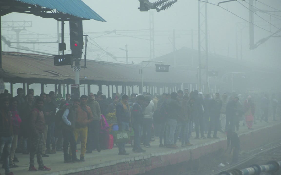 Fog speed up trains