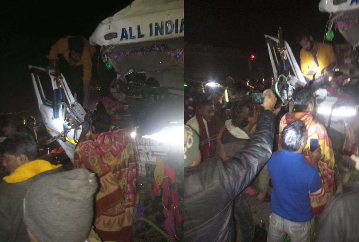 greater noida accident on eastern peripheral expressway 2 died many injured