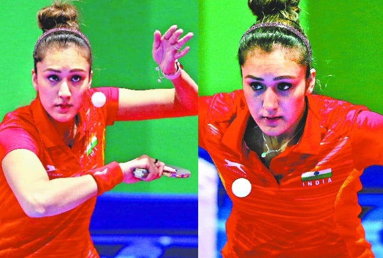 Table Tennis player Manika Batra reached in Chandigarh