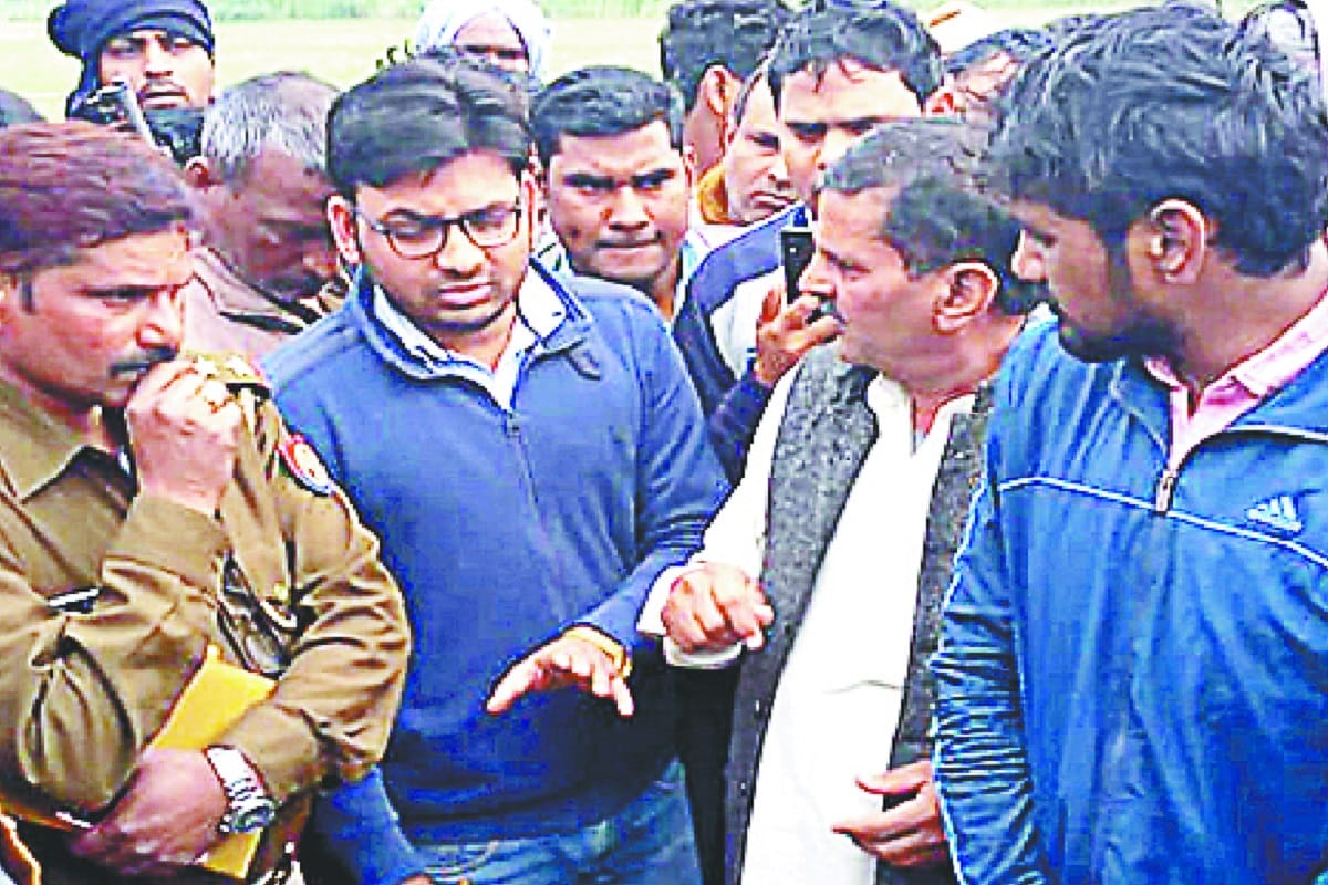 Baghpat, The student dies due to hiatus line in UP