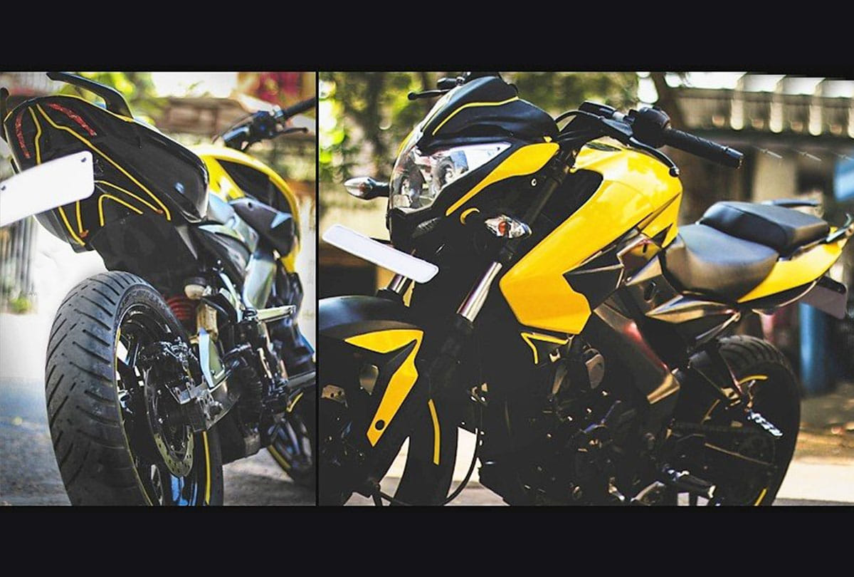 Bajaj pulsar 200Ns got new colour option