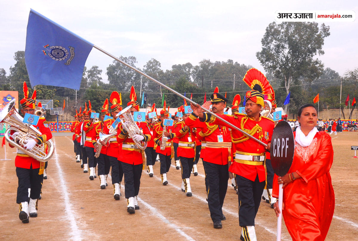 19th all india police band competition 2018 organised in jammu