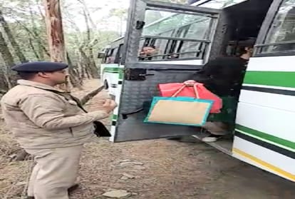 98 passengers in 37 seater private buses in rajgarh sirmour himachal