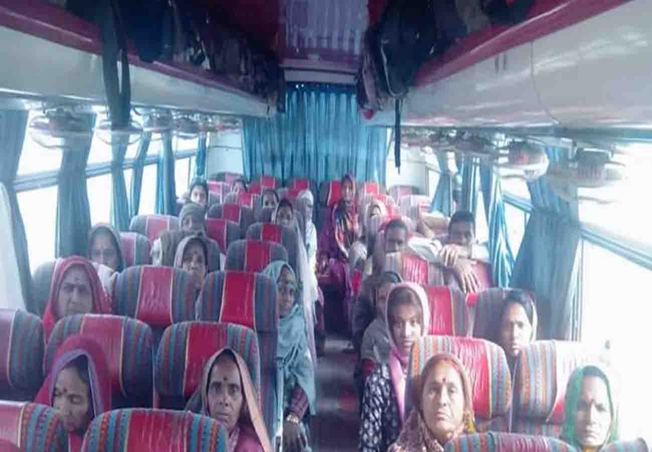 road accident in chitrakoot, one people died