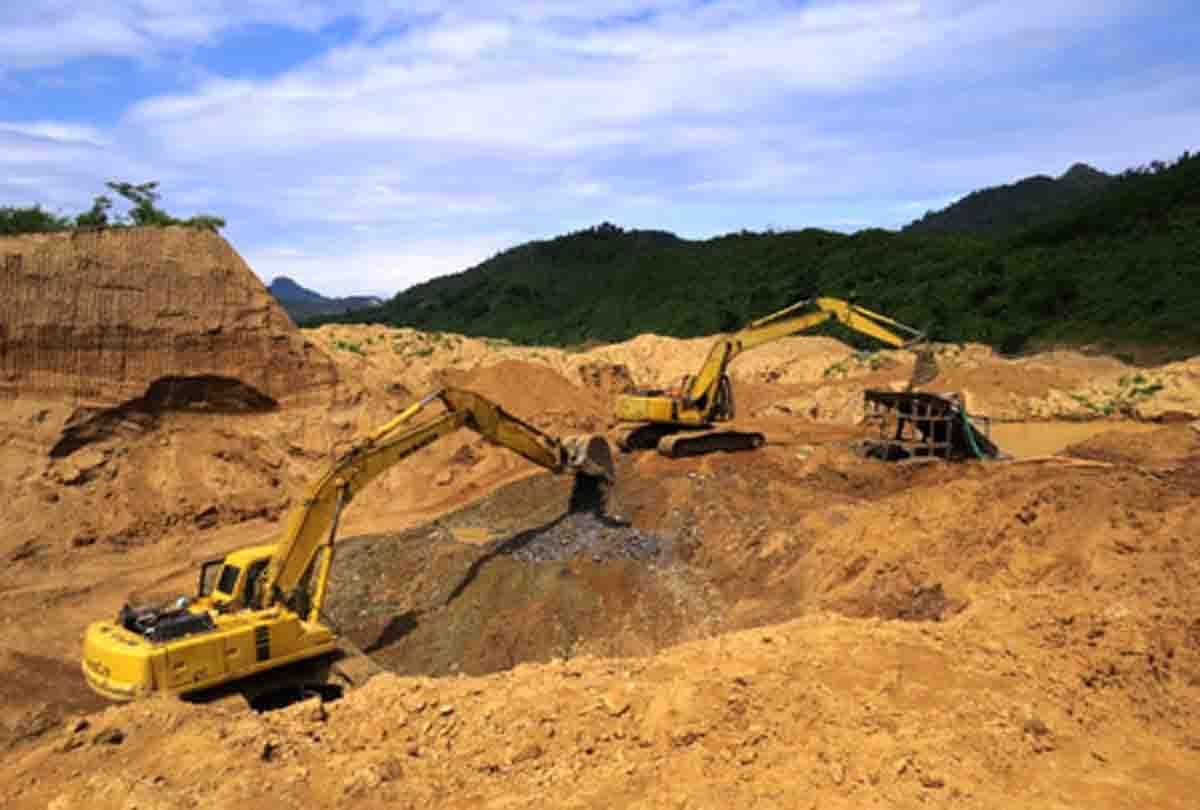 illegal soil mining in up