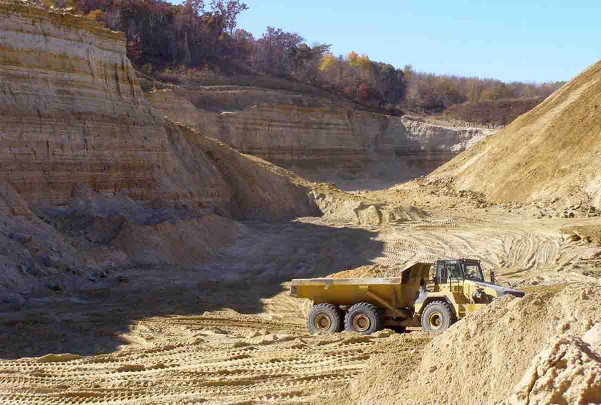 illegal soil mining in up