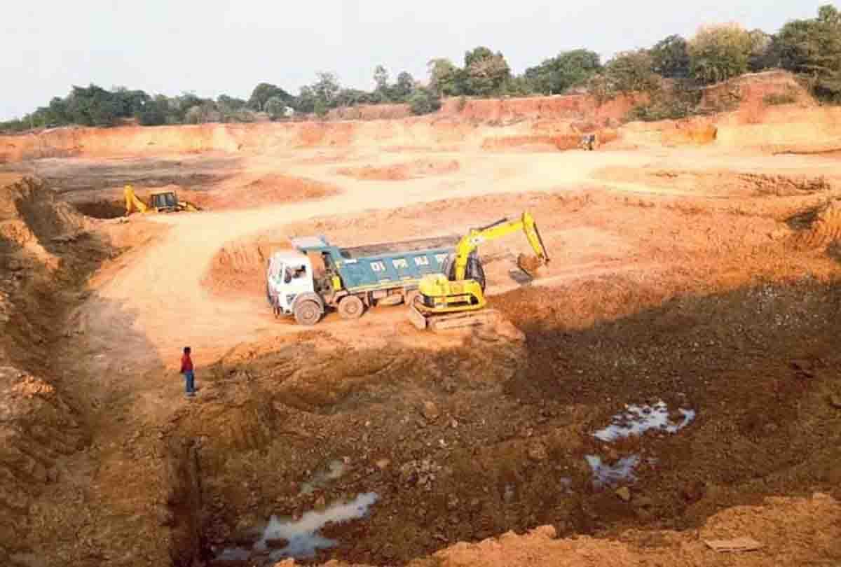 illegal soil mining in up