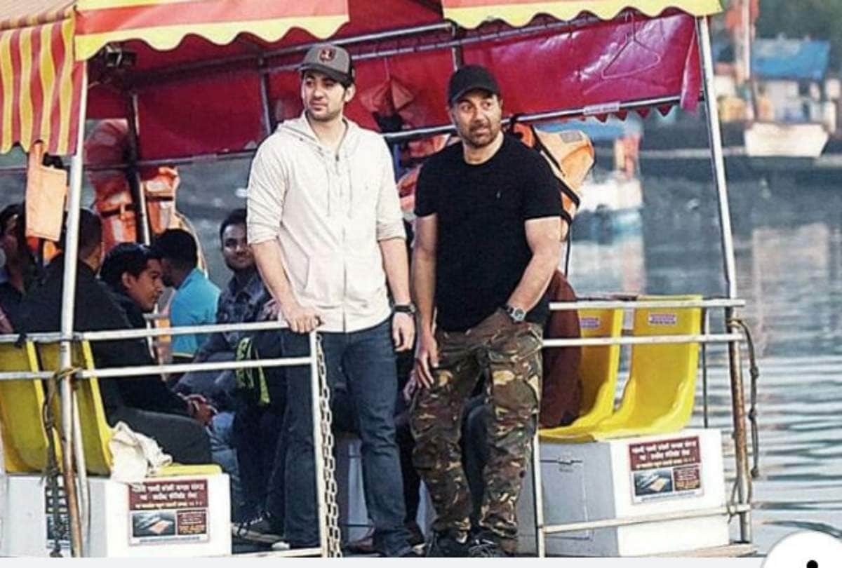 sunny deol son karan deol excercise video viral