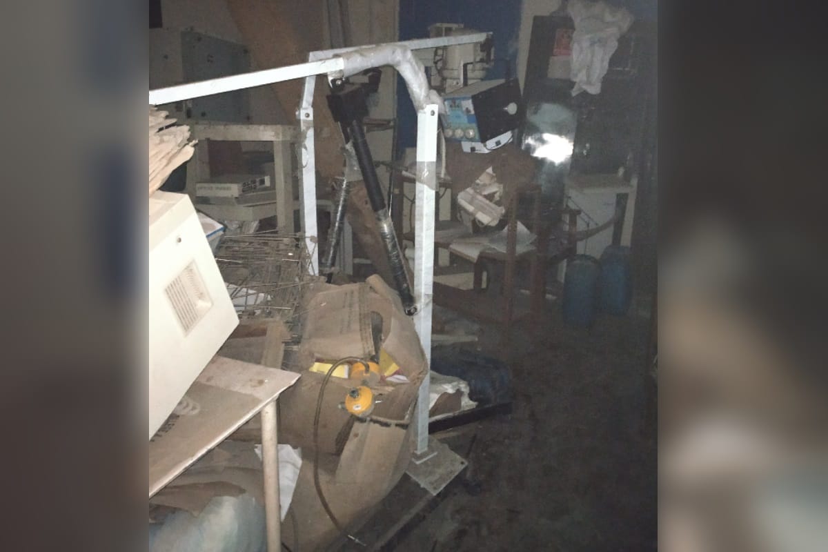 digital X-ray machine of crores becoming showpiece in Meerut medical