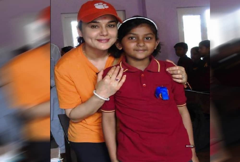 Actress preity zinta not take responsibility 34 adopted girl child from uttarakhand