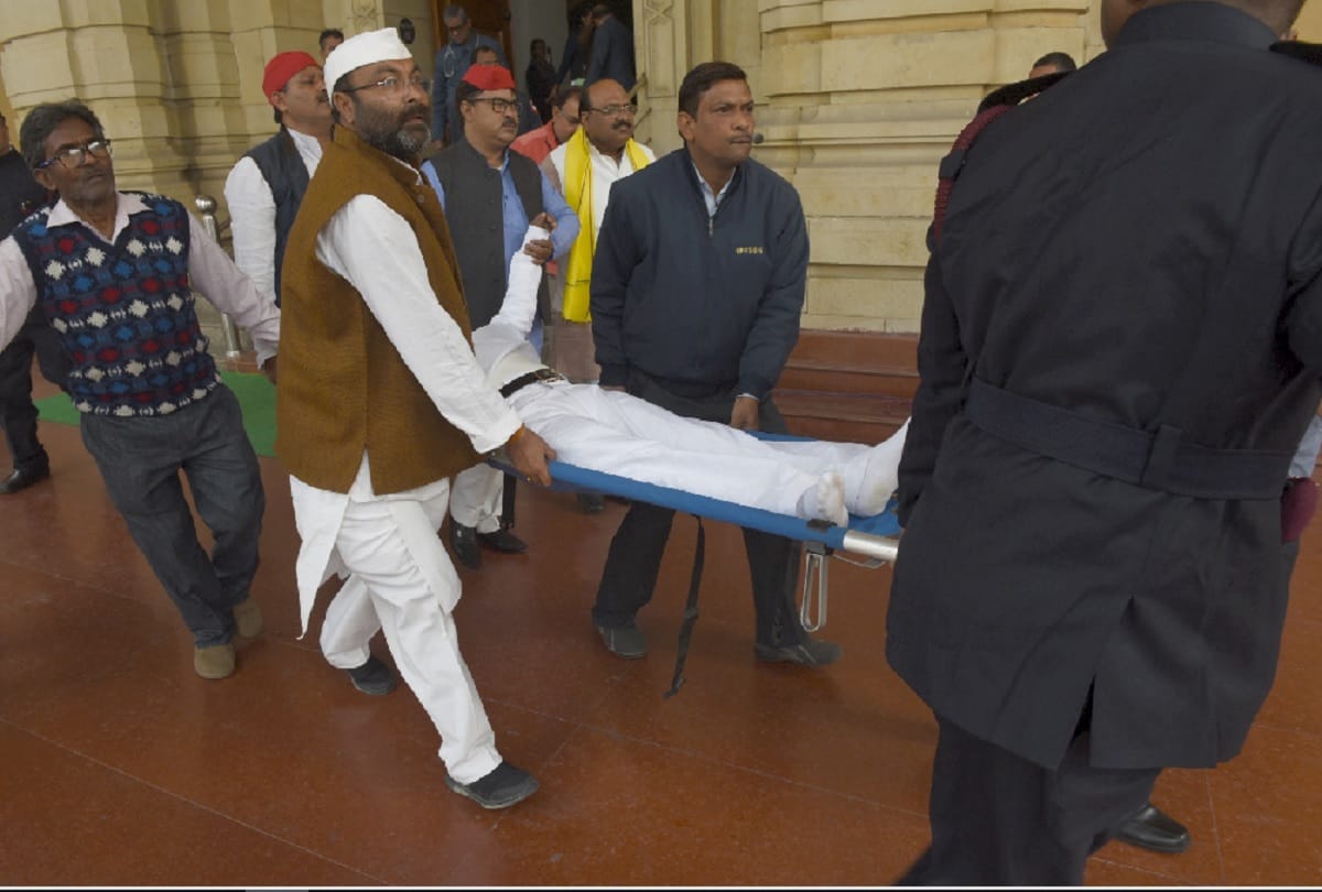 samajwadi party mla subhash pasi health improve