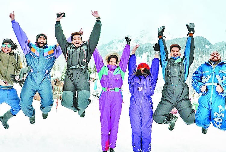 रोहतांग और लाहौल में हल्का हिमपात