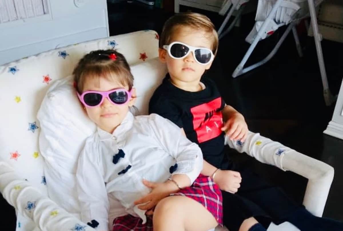Karan Johar Shares His Children Yash And Roohi Cute Video, Roohi Act as Yash's Mother