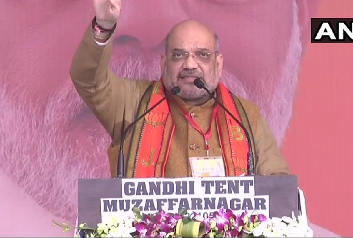 Amit Shah will talks with more than 25 thousand booth worker in Maharajganj