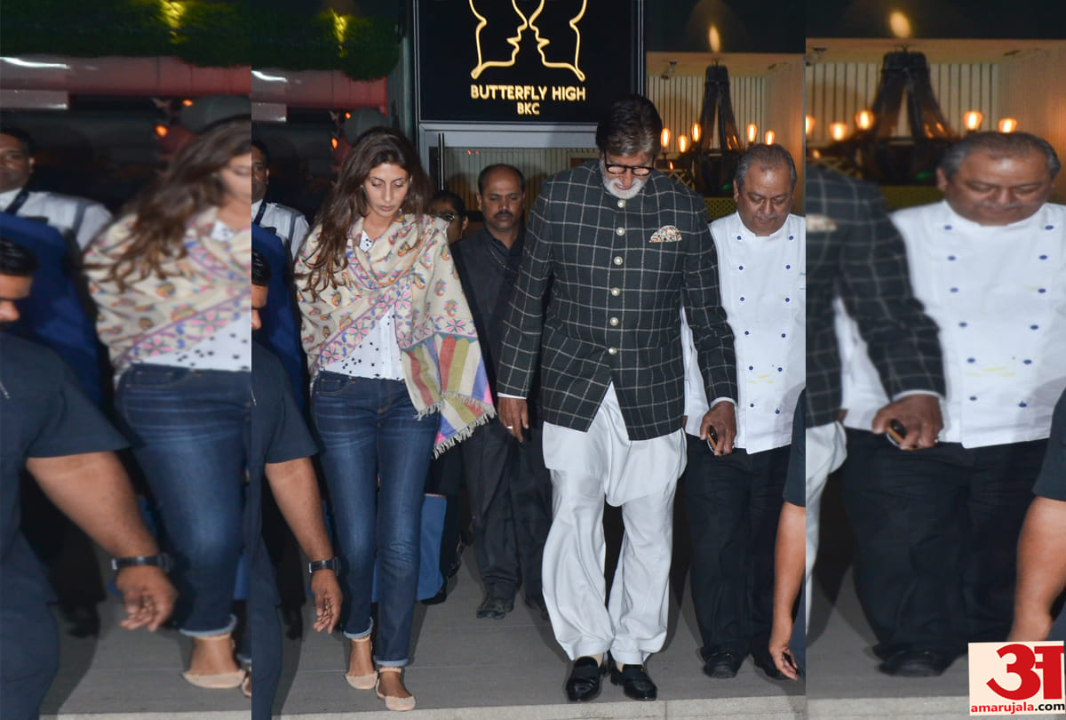 Abhishek Bachchan celebrate his birthday with Amitabh Bachchan and Aishwarya Rai Bachchan