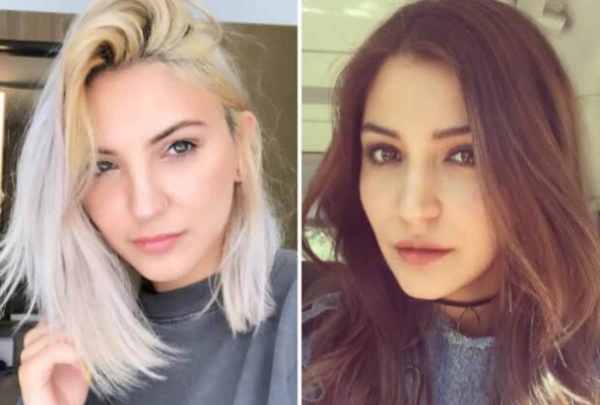 anushka sharma reaction when reaches out twins julia michaels