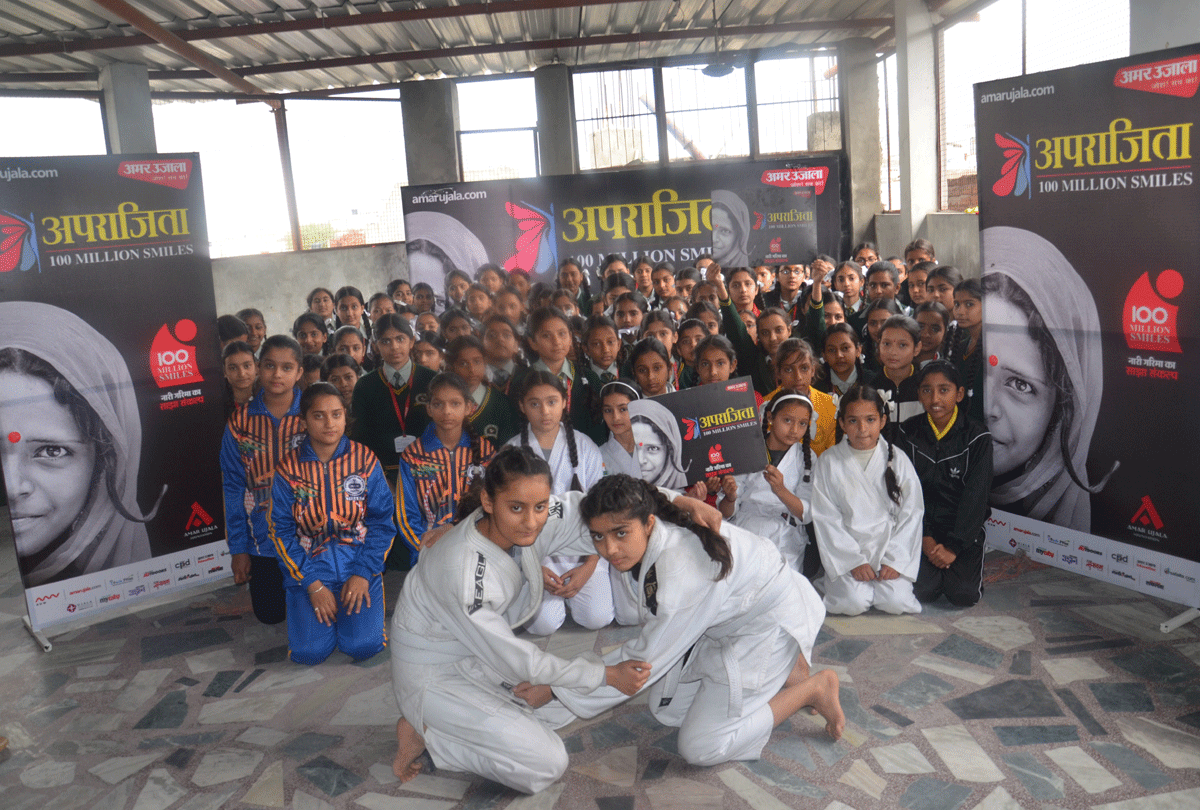 aparajita: school gils learned judo-karate and fencing, women empowerment